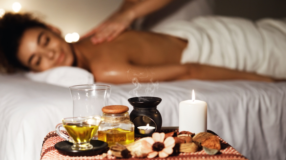 aromatherapy and massage